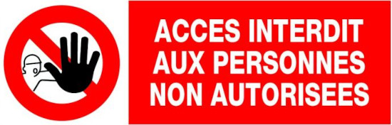 accès interdit